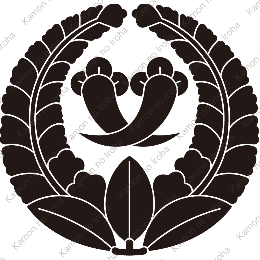 上り藤に違い丁字紋