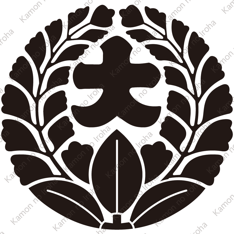 上り藤に大の字紋