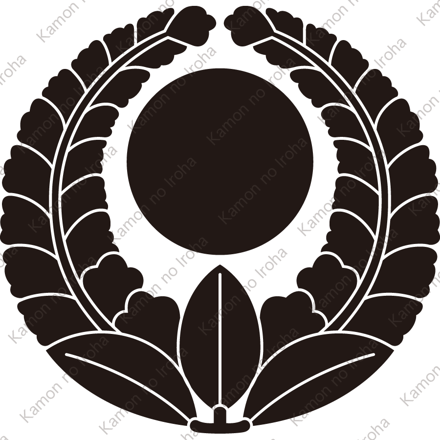 上り藤に一つ星紋