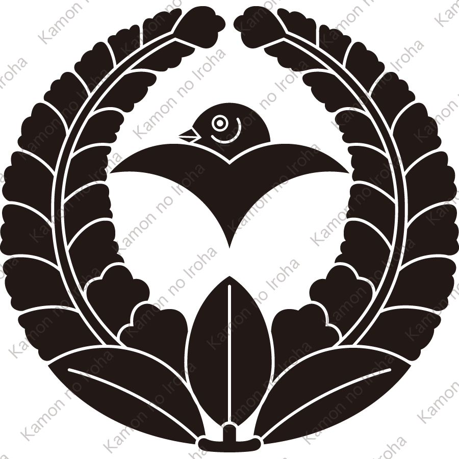 上り藤に雁金紋