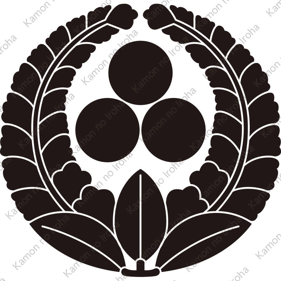 上り藤に三つ星紋