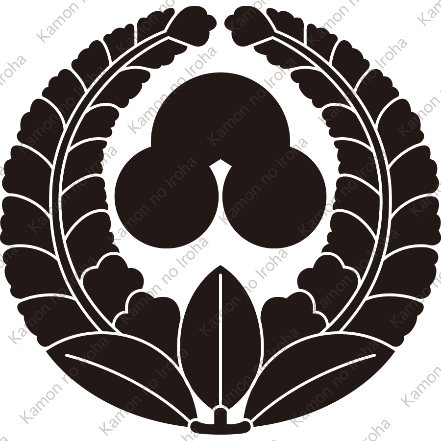 上り藤に洲浜紋