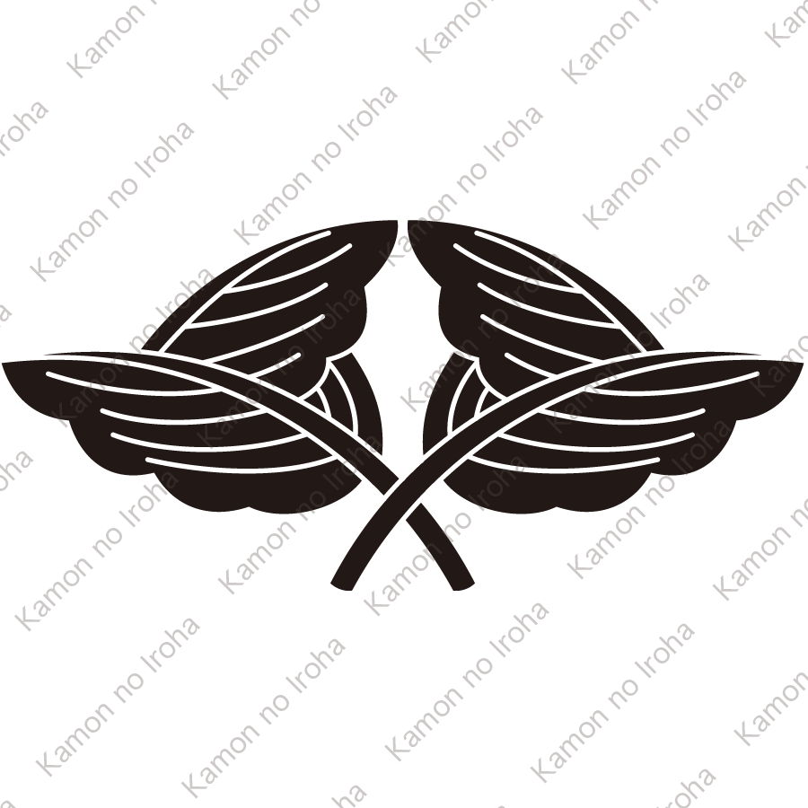 違い片折れ柏紋