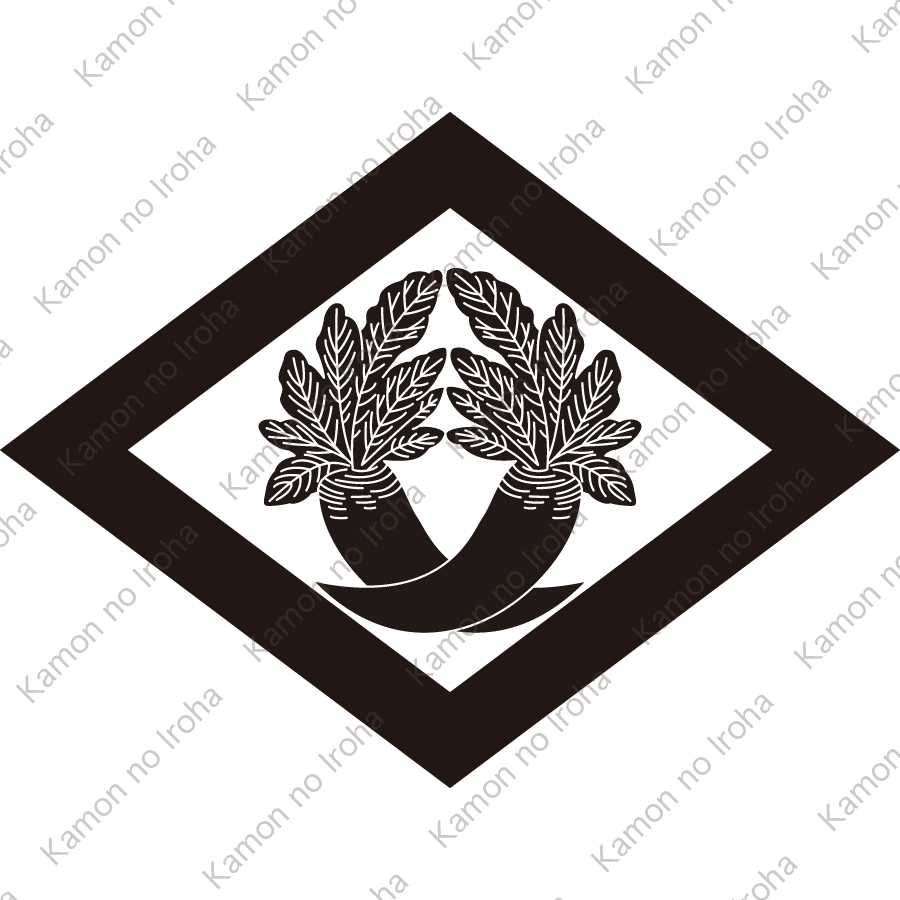 中菱に違い大根紋