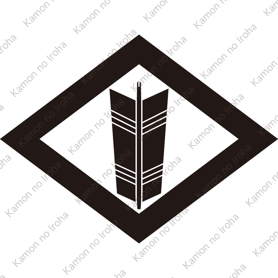 中菱に一つ矢紋