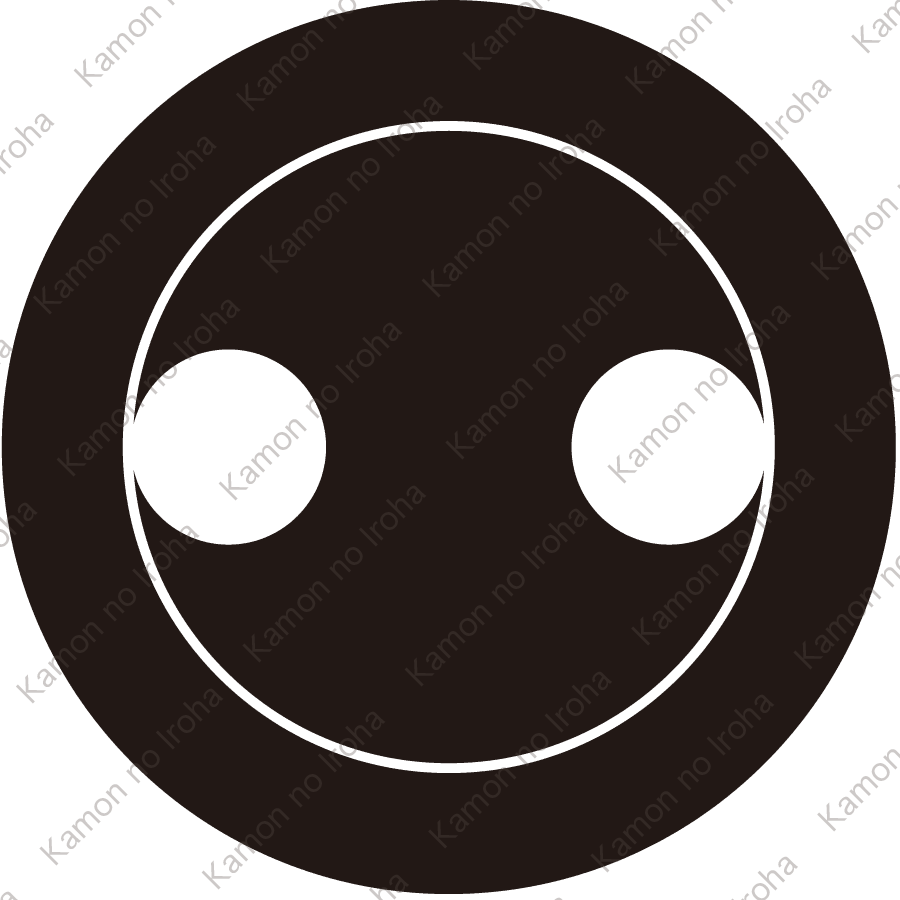 中太輪に分銅紋