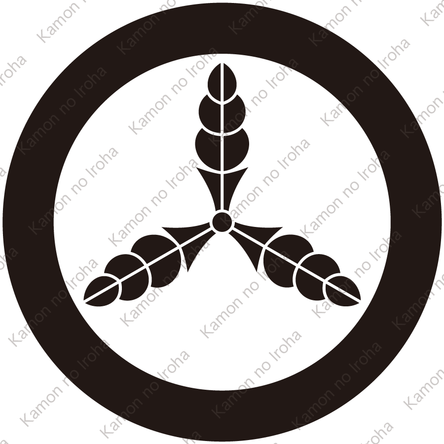 中太輪に芋柏紋