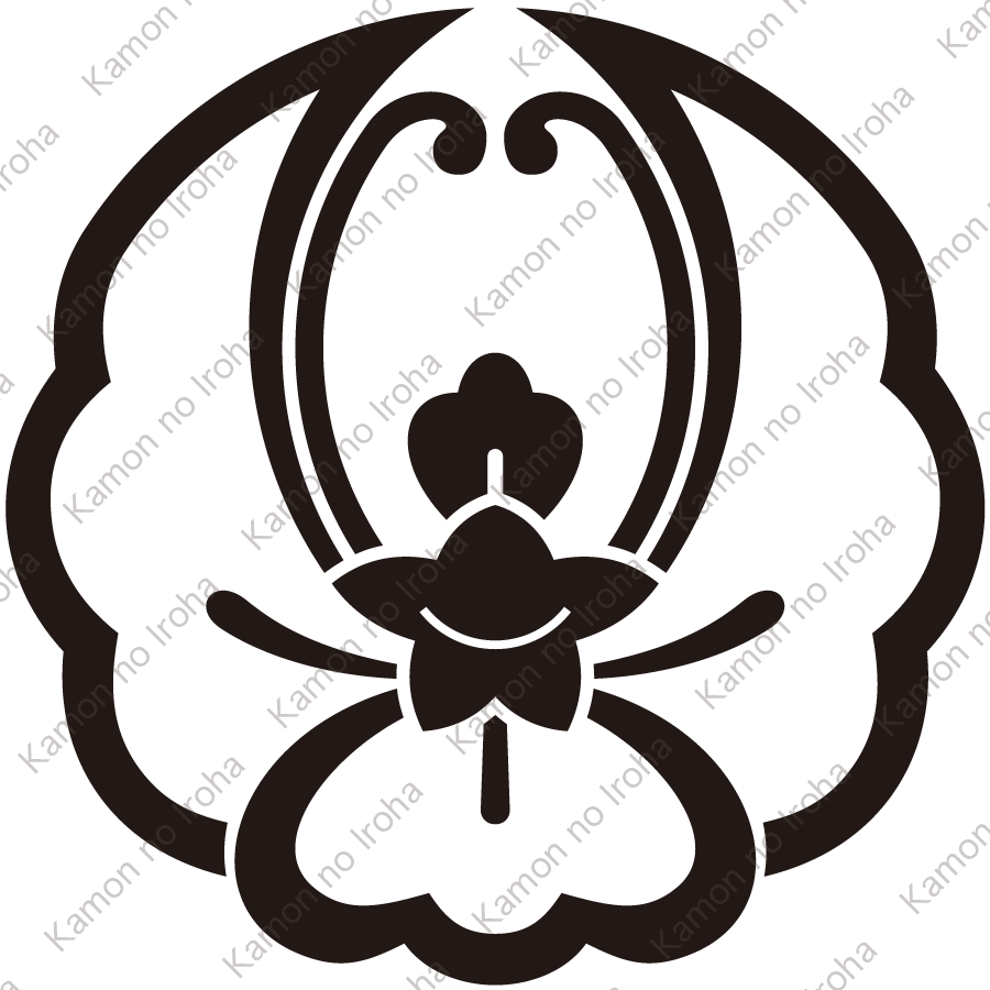 中陰浮線花菱紋