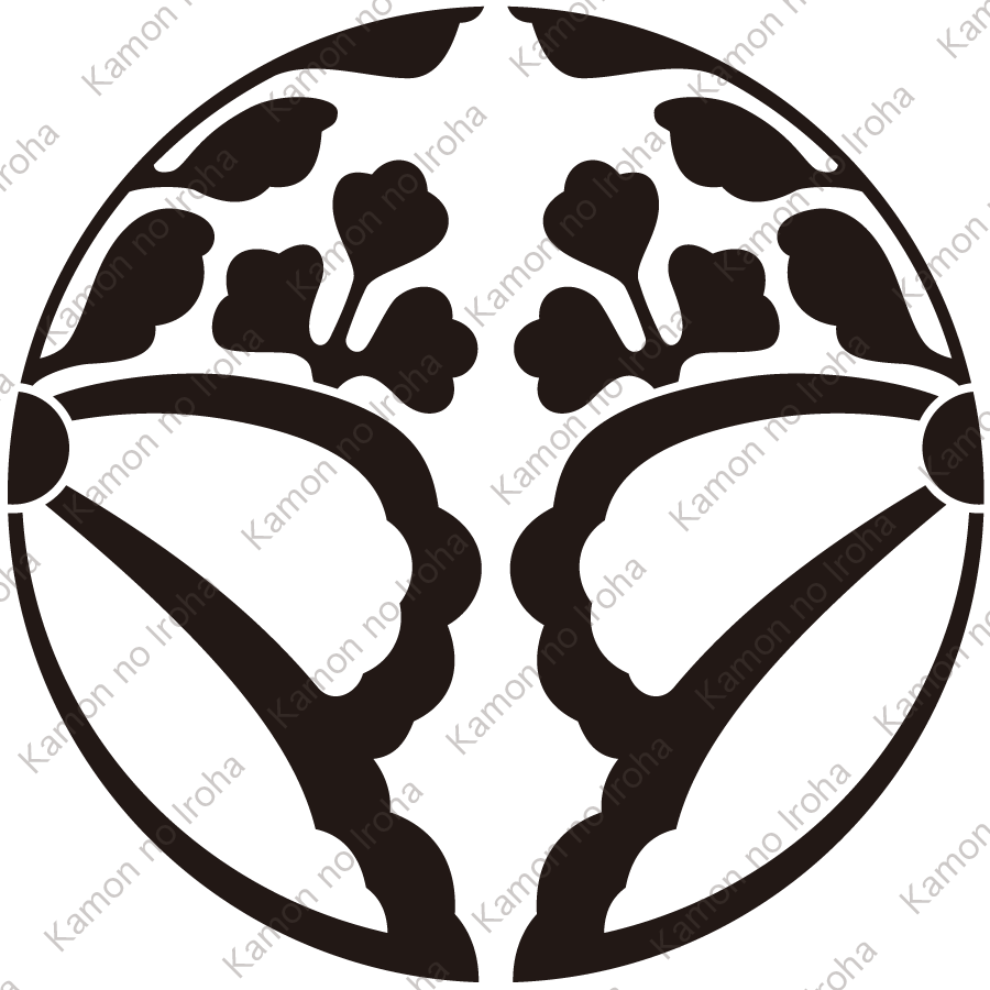 中陰五三割り桐紋