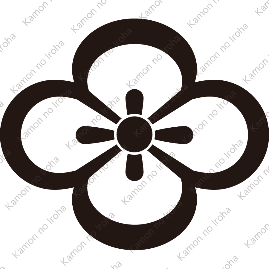 中陰菱形変り田字草紋