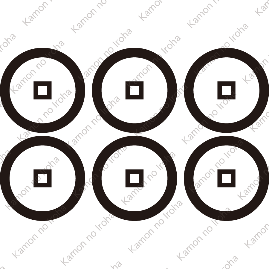 中陰真田六連銭紋