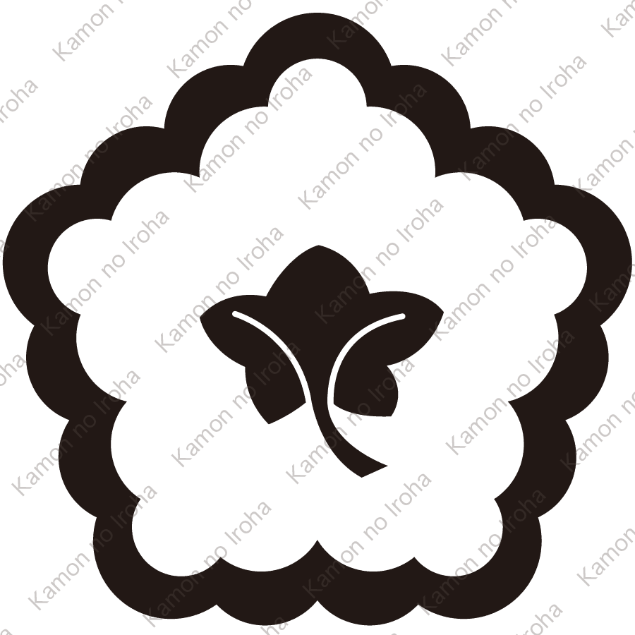中陰裏唐花（２）紋