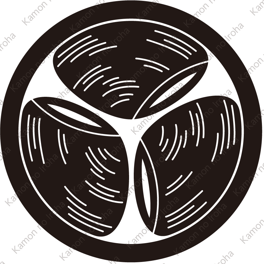 中輪に変り蛤紋