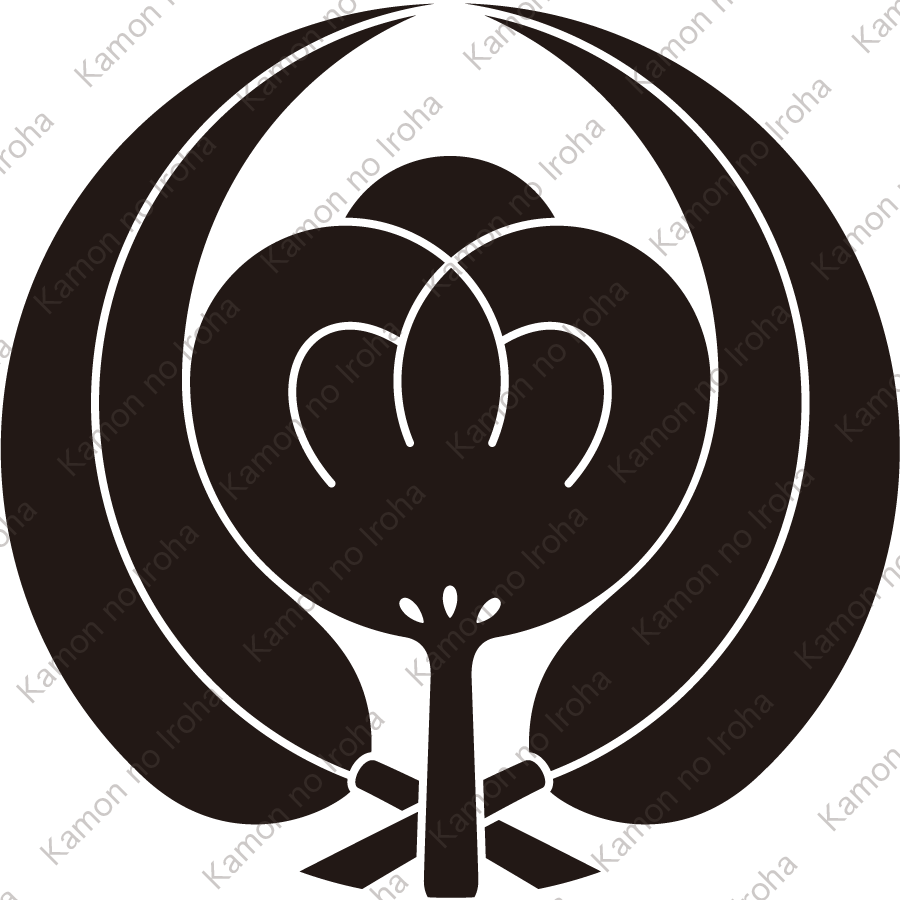 抱き葉茶の実紋