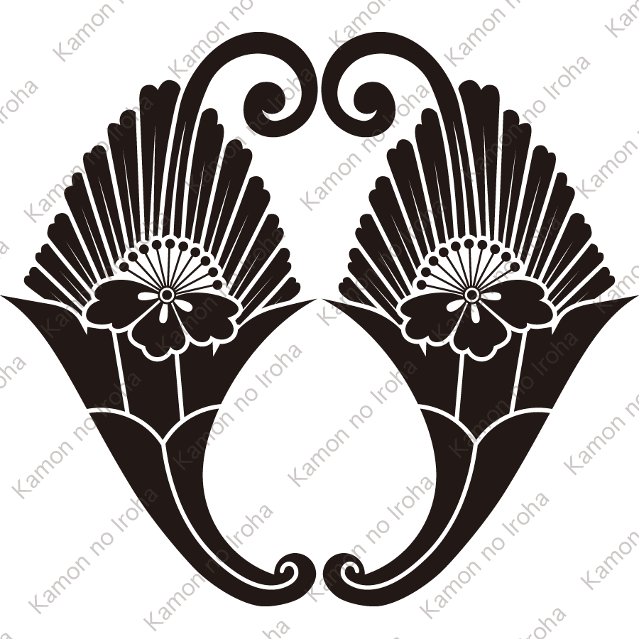 抱き花杏葉（２）紋