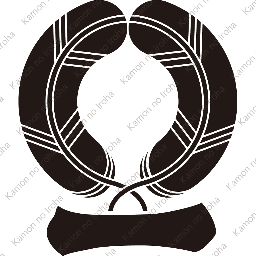 抱き鷹の羽に一文字紋