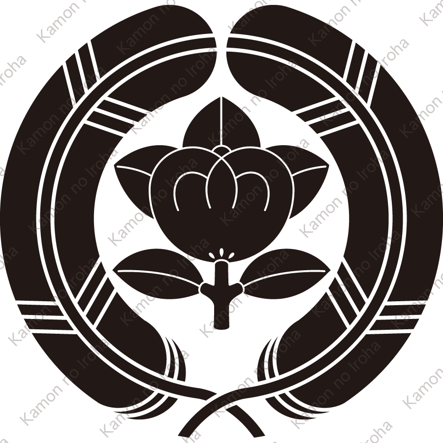 抱き鷹の羽に橘紋