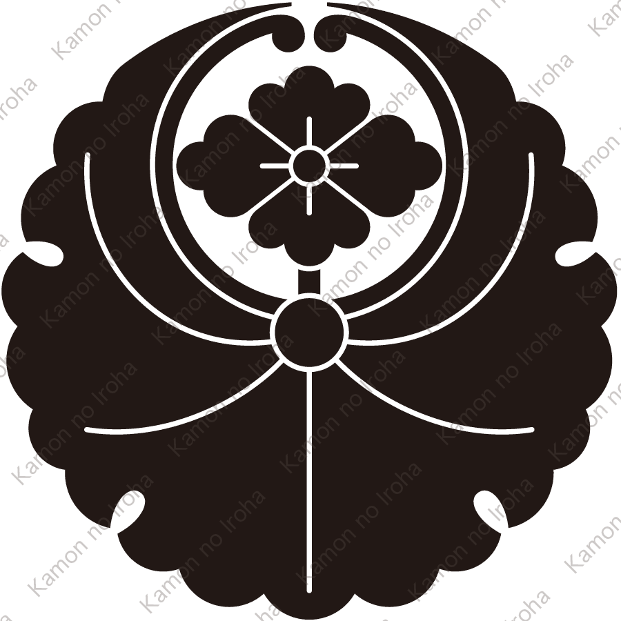 浮線銀杏に花菱紋