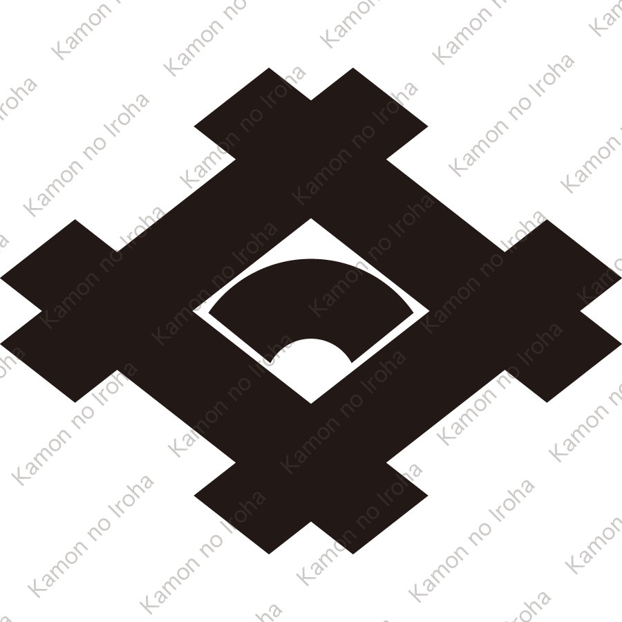 太井桁に地紙紋
