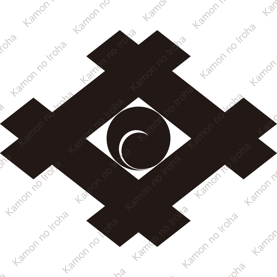 太井桁に一つ巴紋