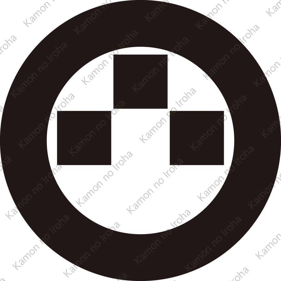 太輪に三つ石紋