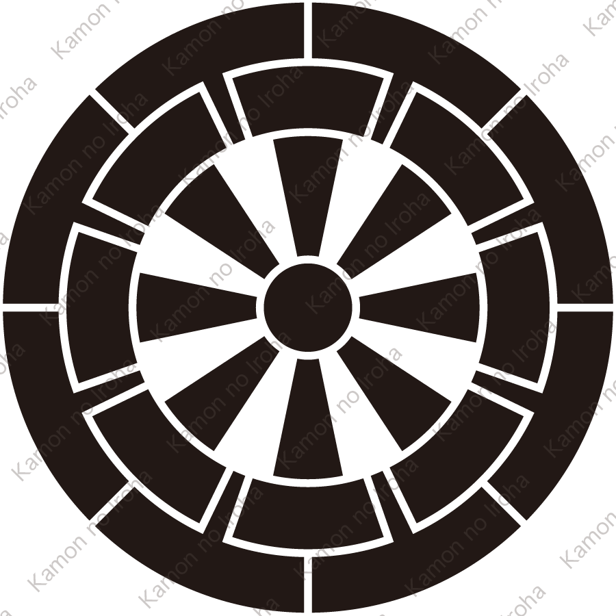 旗本佐藤氏、旗本平井氏、旗本千田氏、旗本河村氏、上野館林藩秋元氏の替紋