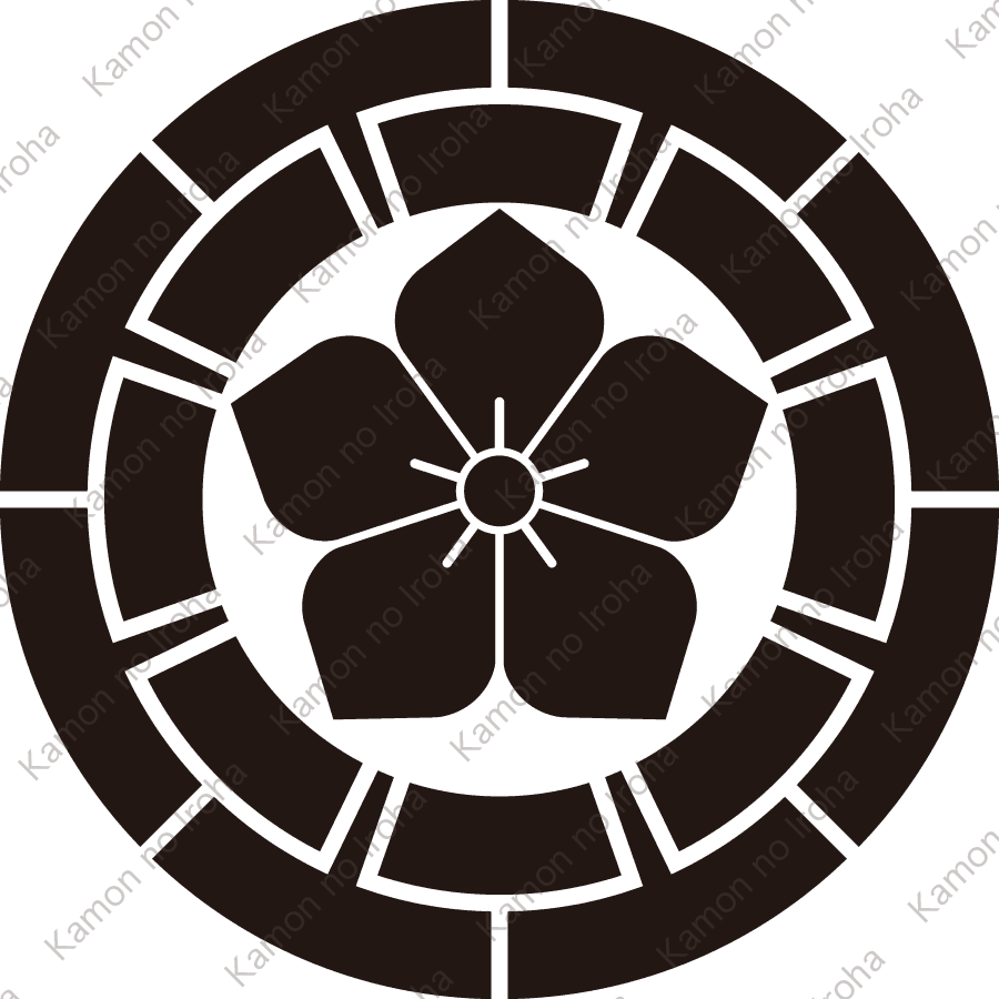 源氏輪に桔梗紋