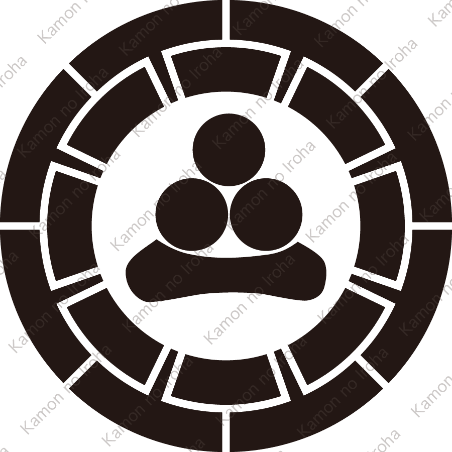 源氏輪に渡辺星紋