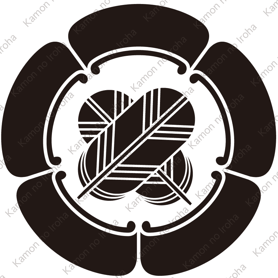 五瓜に違い鷹の羽紋