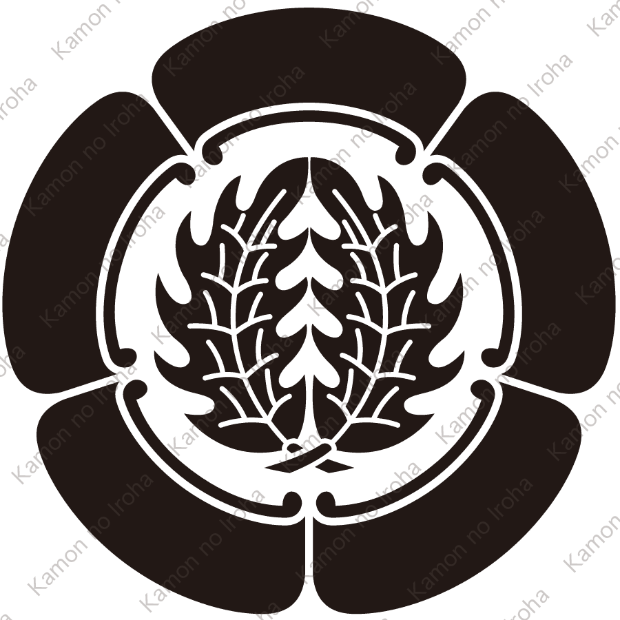 五瓜に抱き柊紋