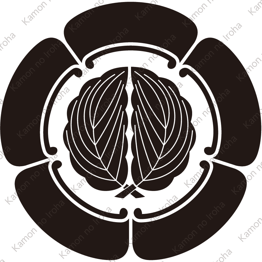 五瓜に抱き柏紋