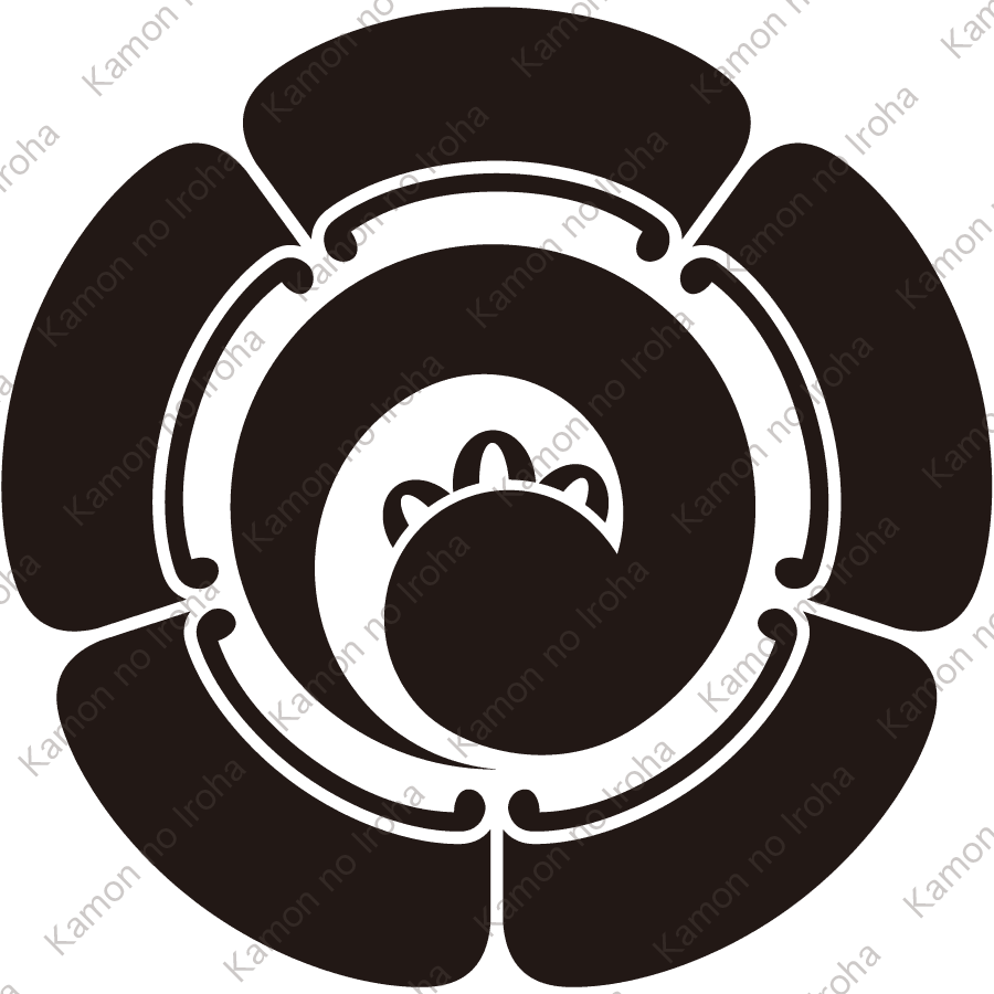 五瓜に一つ丁子巴紋