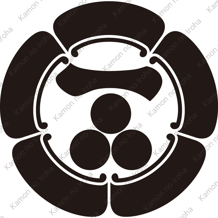 五瓜に一文字に三つ星紋