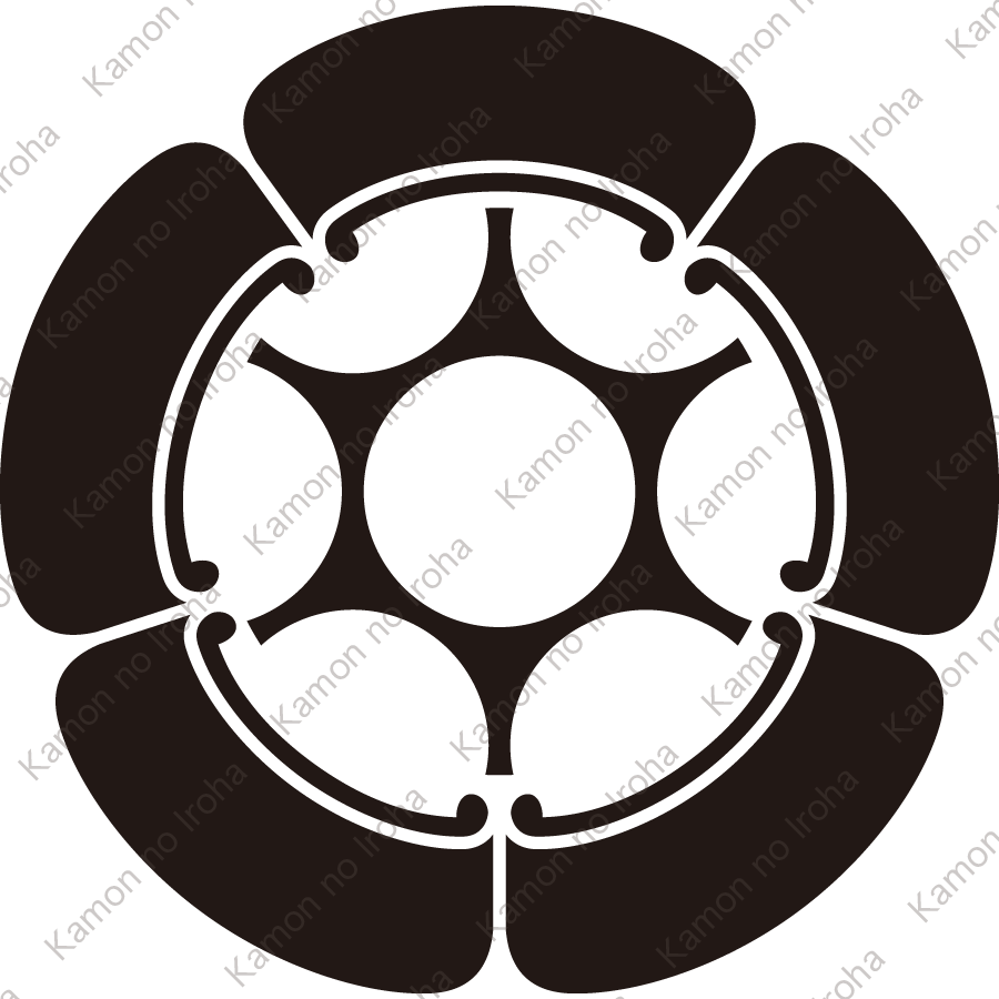 五瓜に鞠鋏み紋