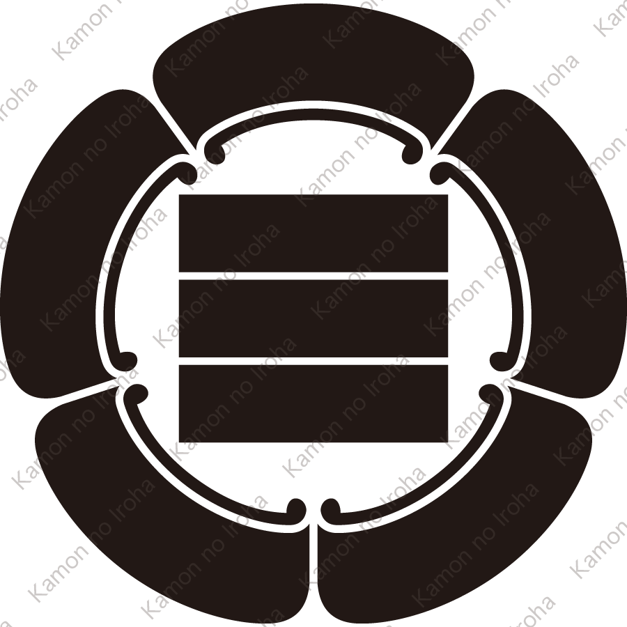 五瓜に三つ引き紋