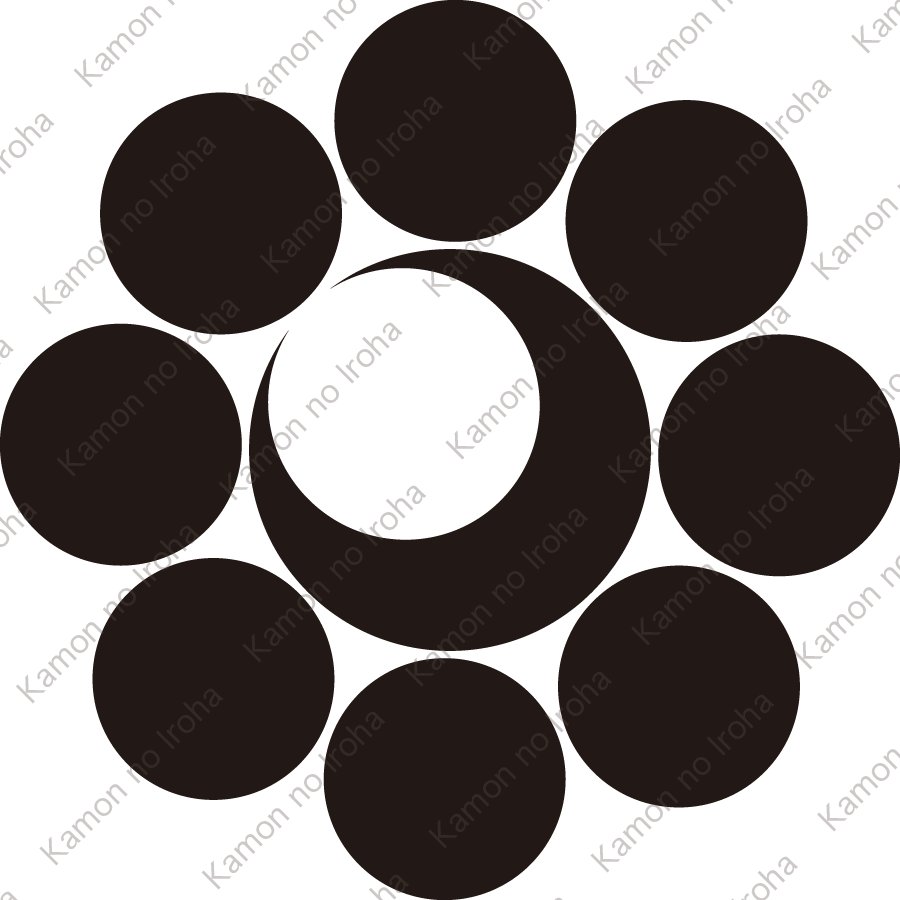 八曜に月（２）紋