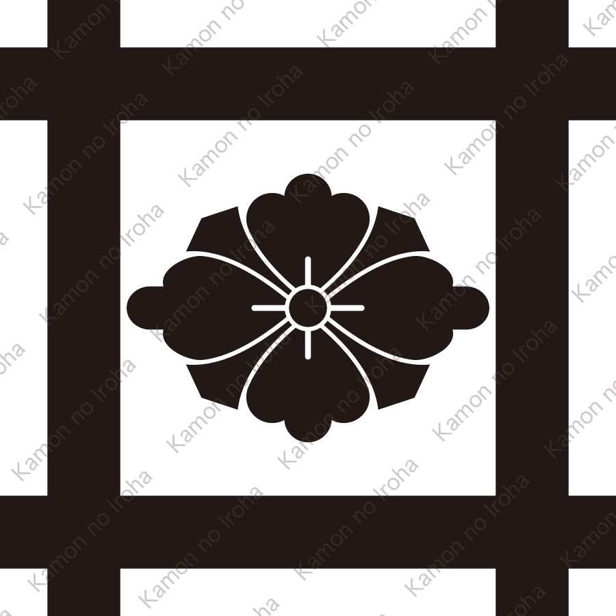 平井筒に剣花菱紋