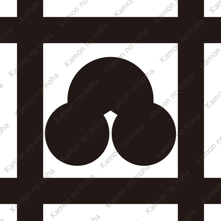 平井筒に洲浜紋