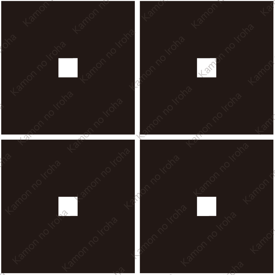 讃岐丸亀藩京極氏の定紋、旗本平井氏、旗本栗本氏