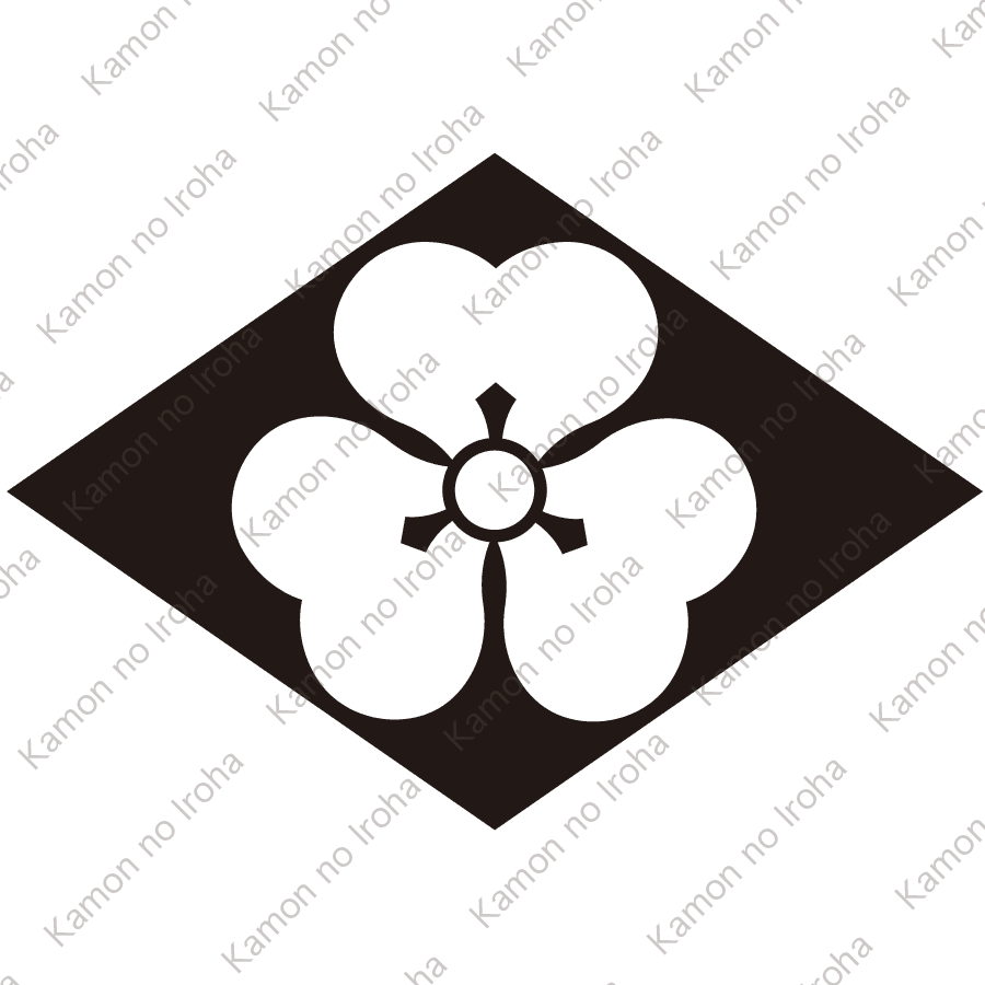 菱地抜き片喰紋