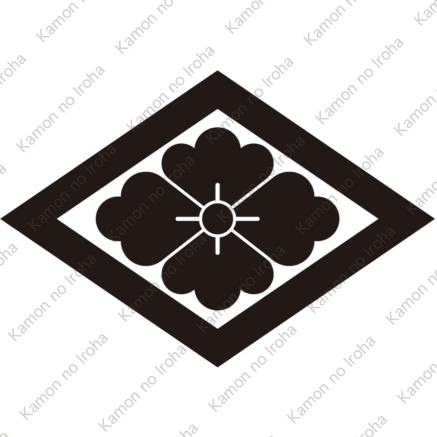 菱に花菱紋