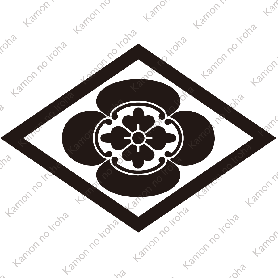 菱に木瓜紋