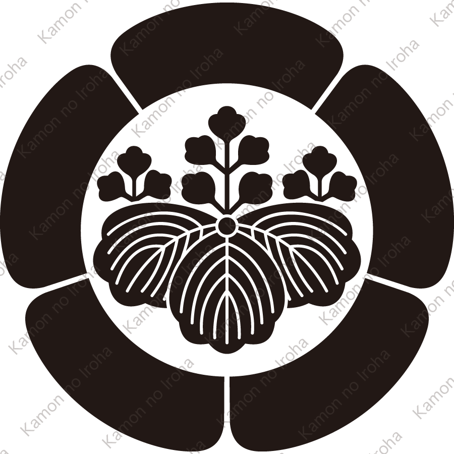 一重五瓜に五三桐紋