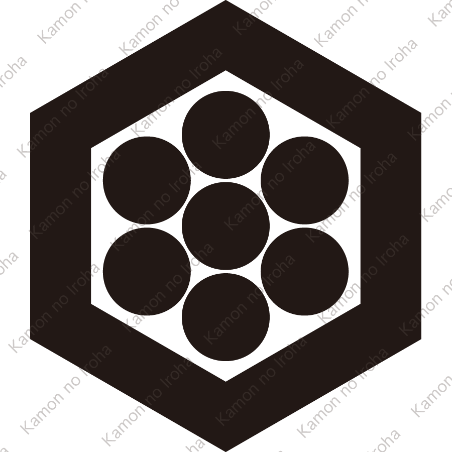 一重亀甲に七曜紋