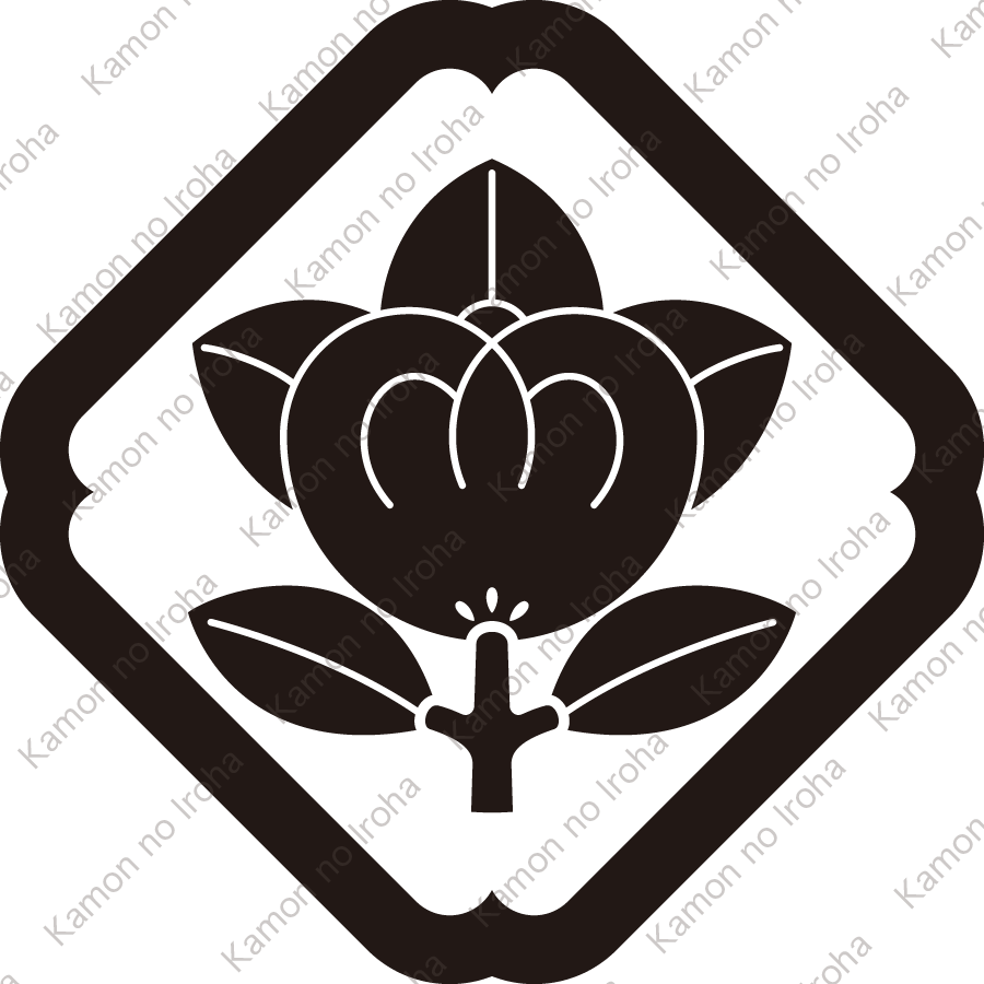 細隅入り角に橘紋