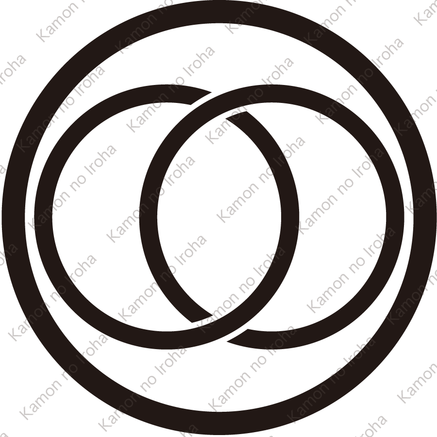 細輪に違い金輪紋