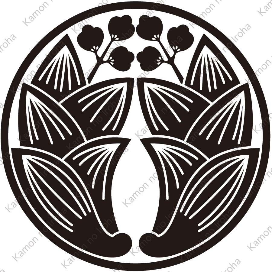 細輪に稲垣茗荷紋