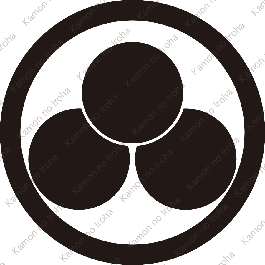 細輪に重ね三つ星紋