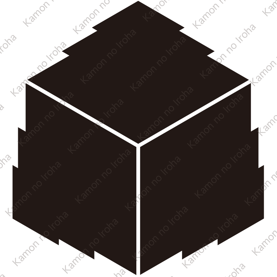 居合せ三階菱紋