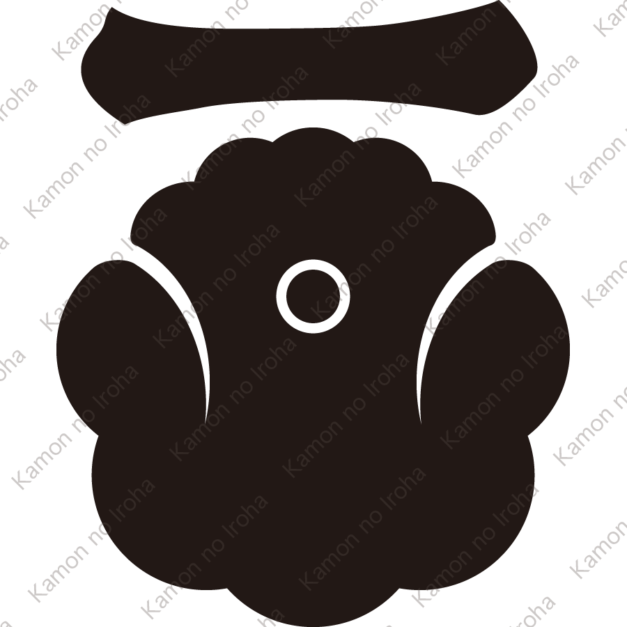 一文字に打板紋